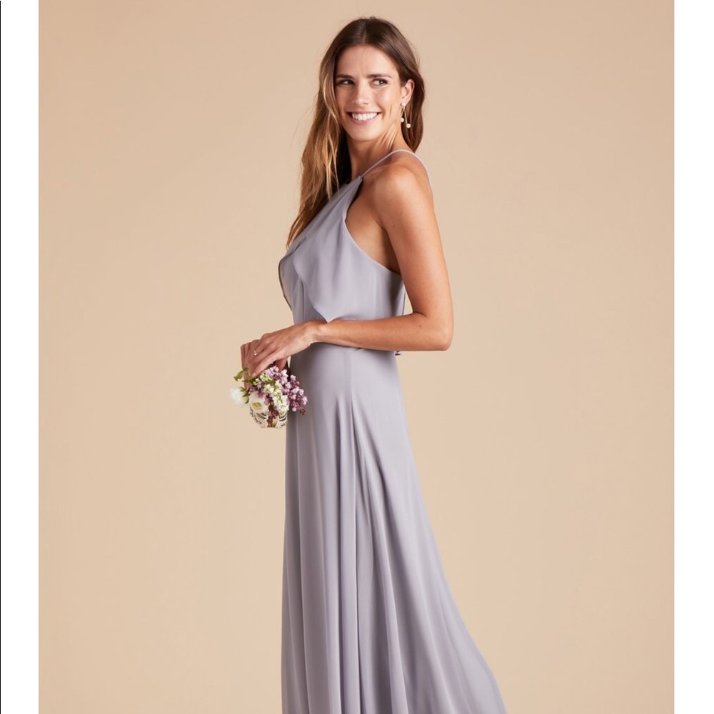 Birdy Grey Julia Dress in silver.